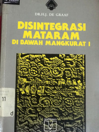 Image of Disintegrasi Mataram di Bawah Mangkurat I