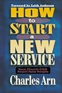 Image of How to start a new service : your church can reach new people