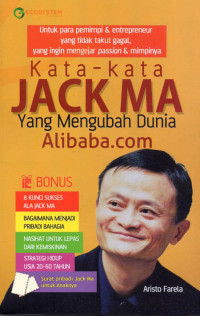 Image of Kata-kata Jack Ma yang mengubah dunia
