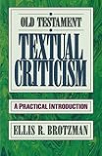 Image of Old Testament textual criticism : a practical introduction