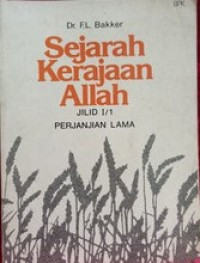 Image of Sejarah Kerajaan Allah Perjanjian Lama jilid I/1