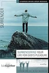 Image of Surrendering your life for God's pleasure : six sessions on worship