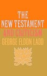 Image of The New Testament and criticism