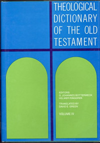 Image of Theological dictionary of the Old Testament Volume IV