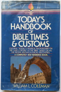 Image of Today's handbook of Bible times & customs